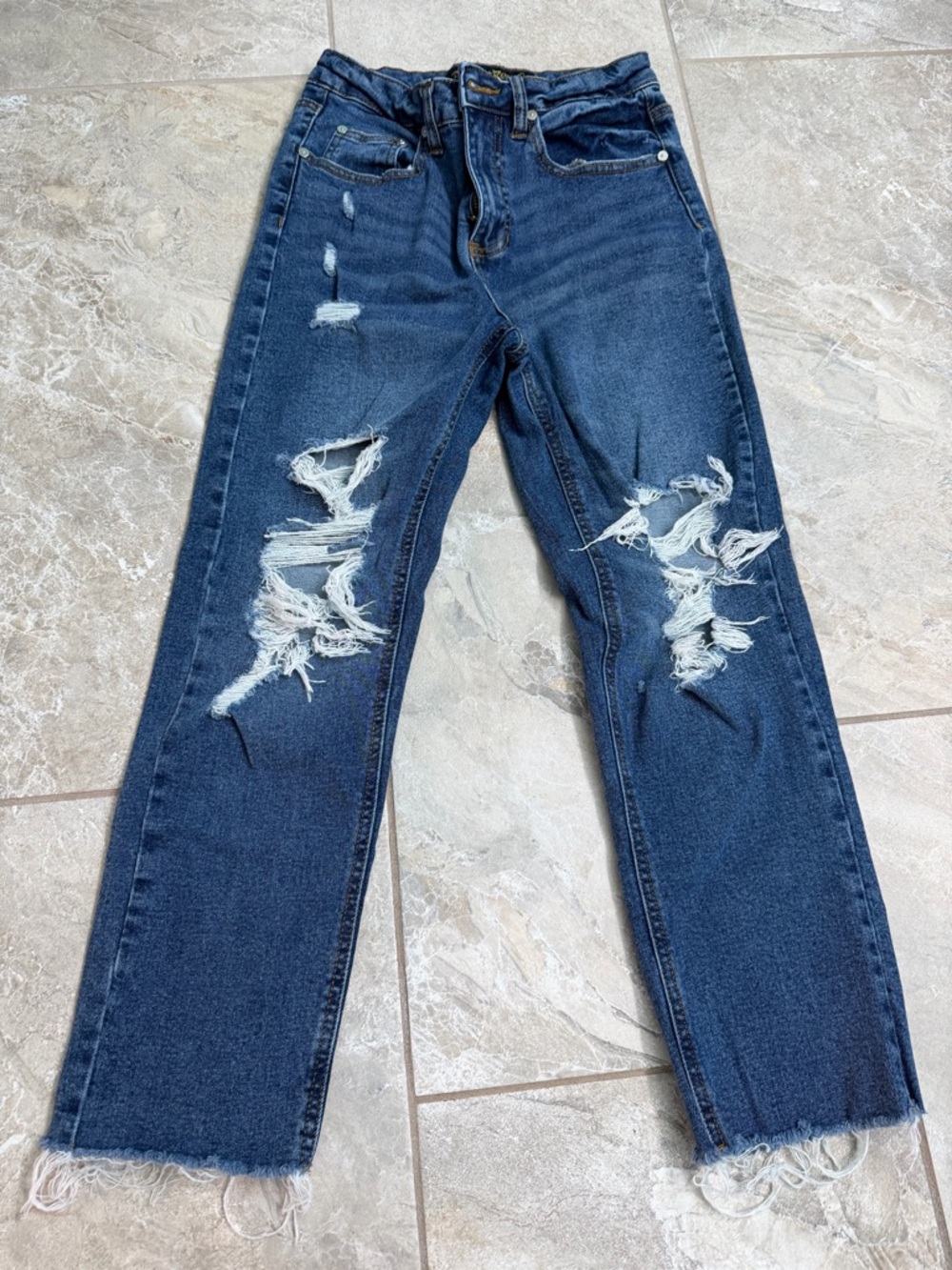 Indigo Rein Distressed Jeans for Women